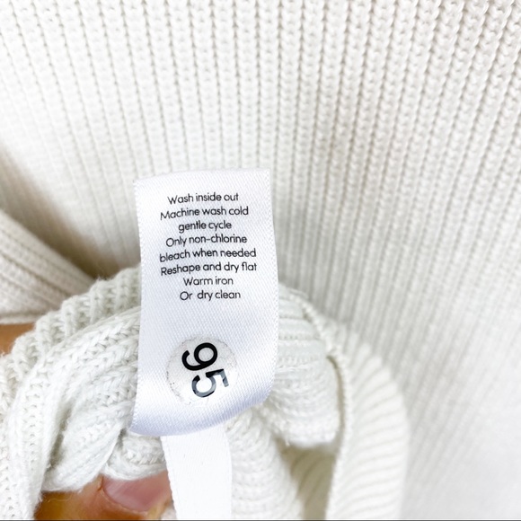 Athleta | Ivory Rest Day Asymmetric Sweater - Picture 11 of 13